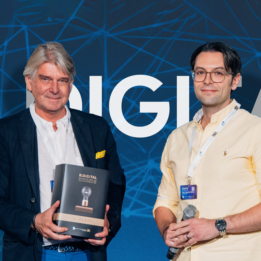 Prof. Dr. Peter Niermann & Prof. Dott. Fabrizio Palmas von der straightlabs GmbH & Co. KG